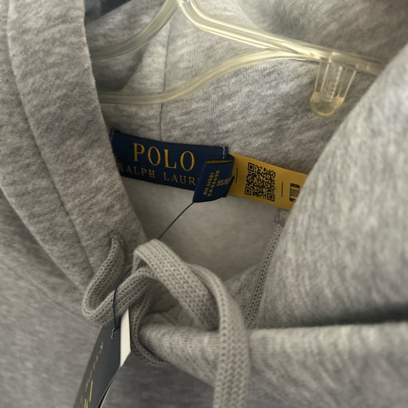 Polo by Ralph Lauren Gray USA Bear Hoodie - Picture 4 of 5